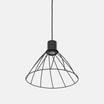 Lampa wisząca loftowa MODESTO BLACK I fi 29,5 cm - 3