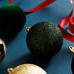 Bombki choinkowe, 6 cm, zielone, 16 szt. - 3