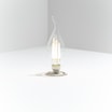 Żarówka ozdobna LED E14 4W barwa neutralna ORO-E14-C35-FL-CLARO-FLAMI-4W - 4
