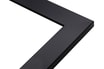 Lustro w czarnej ramie SLIM 67,5x127,5 cm - 2
