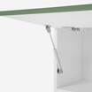 Szafka wisząca BASIC PLUS BP/G50O smoke green - 4
