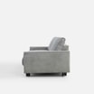Sofa 3 osobowa z stelażem włoskim MONZO 140 szara - 3
