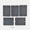 Zestaw koszy do cargo wysokiego, 40 cm, highclass grey - 2