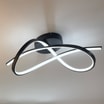 Lampa sufitowa LED PAUL czarna - 3