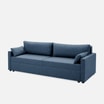 Sofa rozkładana granatowa TAGO - 6