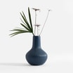 Wazon matowy niebieski 20 cm - 5