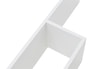 Półka potrójna biała TRIO 80 cm - 3