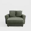 Fotel loveseat zielony NOEMI - 5