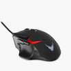 Mysz gamingowa czarna z podświetleniem V-360 VARR VGM0360 - 1