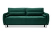 Sofa 3-osobowa DL rozkładana zielona KIOTO - 2