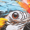 Obraz na płótnie PAPUGA, 40x80 cm - 3