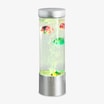 Lampa stołowa dekoracyjna LED USB RGB srebrna AQUA 32 cm - 1