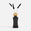Wazon czarny flakon 16 cm - 2