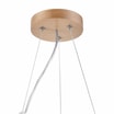 Lampa wisząca dąb EVELINE - 6