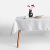 Obrus w choinki biały LUMINE 140x240 cm - 1