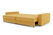 Sofa rozkładana 4-osobowa MARKOS musztardowy - 4