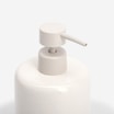 Dozownik na mydło ceramiczny kremowy - 2