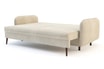 Sofa beżowa VAMOS nóżki orzech - 5
