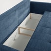 Sofa 3-osobowa TIVOLI niebieska - 6