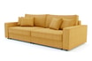 Sofa rozkładana 4-osobowa MARKOS musztardowy - 2