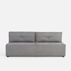 Sofa rozkładana 3-osobowa szara GRIS - 1