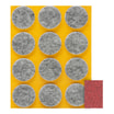 Podkładki pod meble szare KOŁO 2,8x2,8 cm - 3