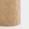 Świeca dekoracyjna szampańska GWIAZDA 6,5x8 cm - 3
