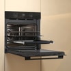 Piekarnik do zabudowy z hydrolizą czarny WHIRLPOOL OMK58HU1B - 2