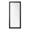 Lustro 40x100 cm w czarnej ramie SLIM mat - 1