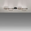 Lampa sufitowa LED czarna MINI RITUS - 4