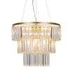 Lampa wisząca glamour złota TIFANNY - 3