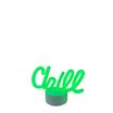 Lampa dekoracyjna LED NEON zielona CHILL - 1