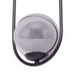 Lampa wisząca 2 kule czarna DAVOS - 4