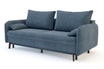 Sofa szara VAMOS nóżki orzech - 2