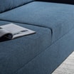 Sofa rozkładana granatowa TAGO - 4