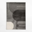 Dywan art déco szary MILLEY 160x230 cm - 1