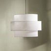 Lampa wisząca biała CALISTO 50 cm - 3