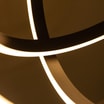 Lampa wisząca LED czarna TESS - 3
