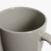 Kubek ceramiczny jasnoszary 310 ml - 2