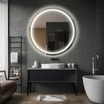 Lustro z oświetleniem LED okrągłe MILA PLUS 70 cm - 3