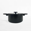 Garnek aluminiowy czarny MODERN 2,6 l - 1