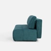 Sofa 3-osobowa rozkładana turkusowa VELA - 6