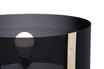 Lampa podłogowa z ozdobnym abażurem czarno-złota ETRO - 4