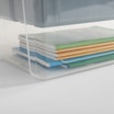 Pojemnik z organizerem HENRI NORDIC szary 9 l - 3