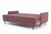 Sofa rozkładana różowa NELLY - 5
