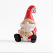 Figurka dekoracyjna MIKOŁAJ siedzący 25 cm - 2