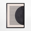 Obraz nowoczesny HALF CIRCLE I 50x70 cm - 1