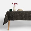 Obrus antracytowy NATALIS 140x200 cm - 1