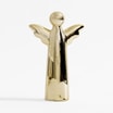 Figurka dekoracyjna złota ANIOŁEK 22,8 cm - 1