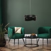 Lampa wisząca czarna TORNADO - 2